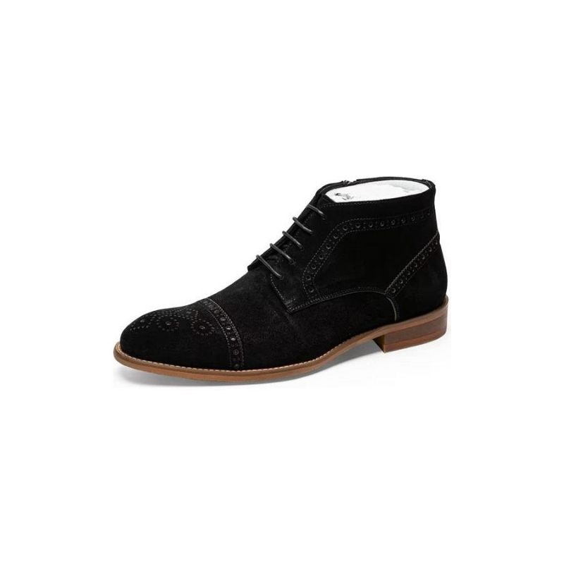Buty Męskie Do Kostki - Czarny