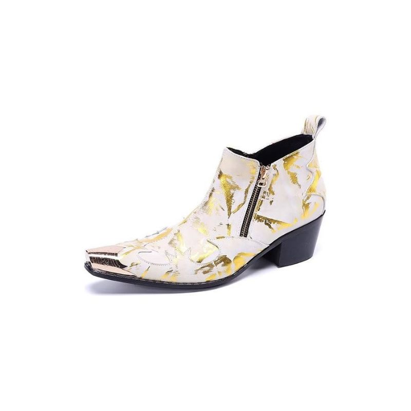 Buty Męskie Egzotyczne Zapinane Na Zamek