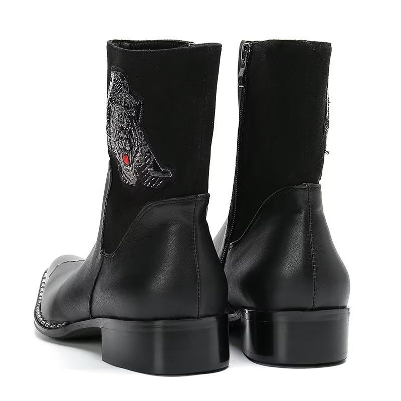 Buty Męskie Klasyczne Wizytowe - Czarny