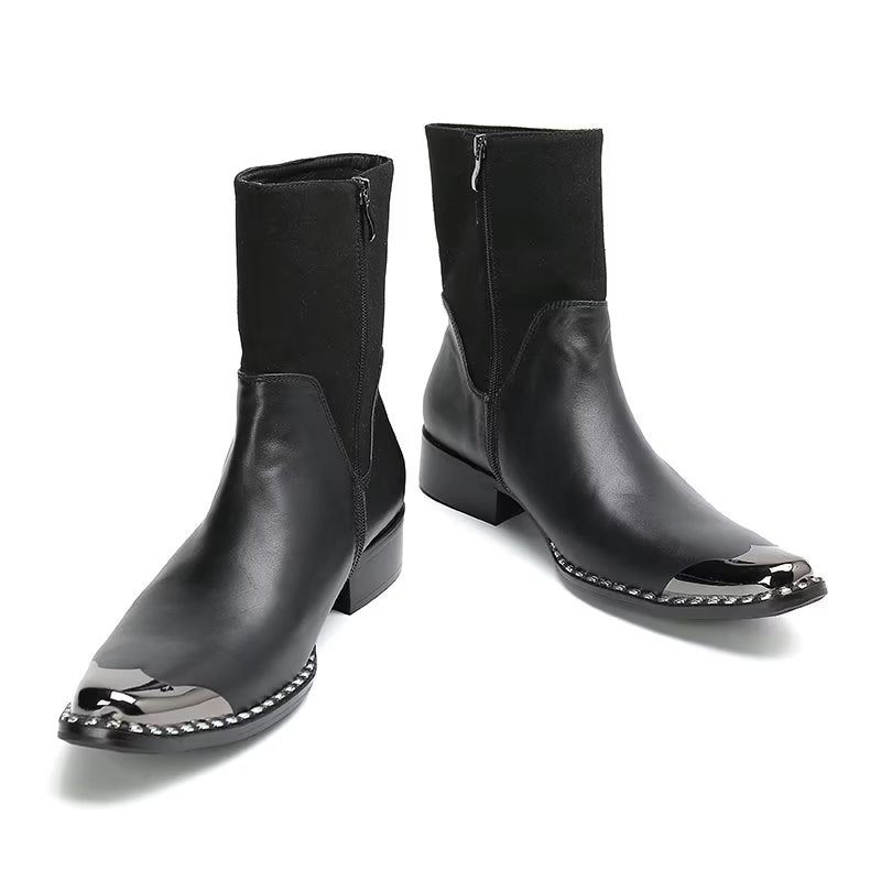 Buty Męskie Klasyczne Wizytowe - Czarny