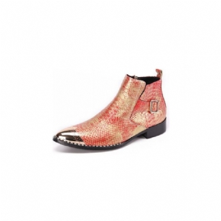 Buty Męskie Oficjalne Mokasyny Ze Szpiczastym Noskiem