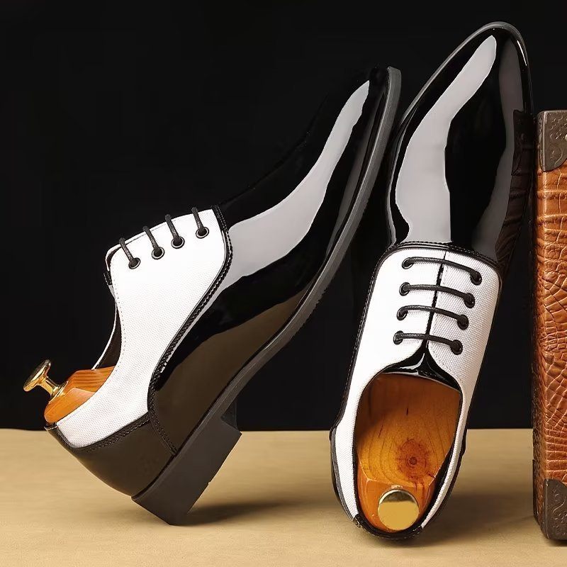 Męskie Buty Na Co Dzień Solidne Sznurowane - Biały