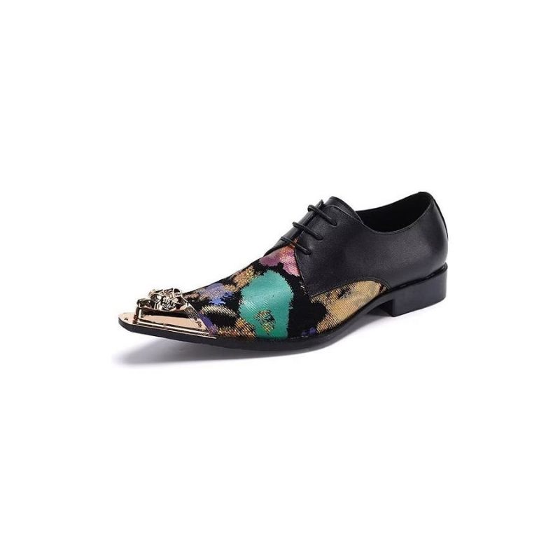 Męskie Buty Wizytowe Eleganckie Derby - Czarny