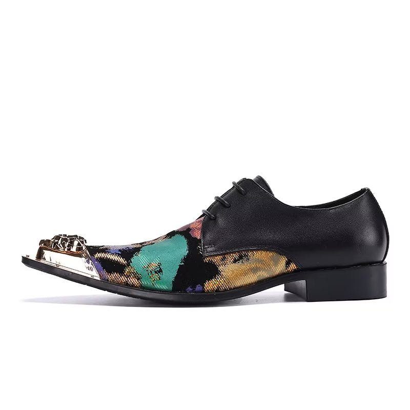 Męskie Buty Wizytowe Eleganckie Derby - Czarny