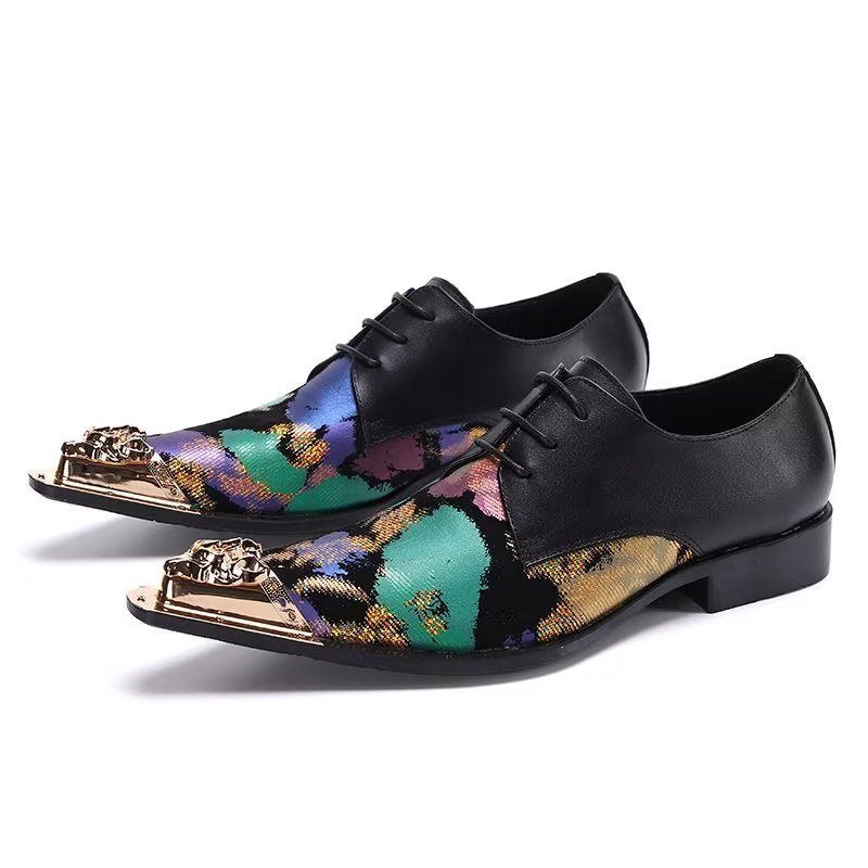 Męskie Buty Wizytowe Eleganckie Derby - Czarny