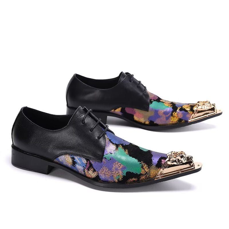 Męskie Buty Wizytowe Eleganckie Derby - Czarny