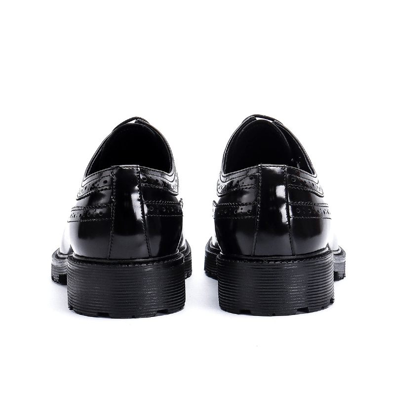 Męskie Buty Wizytowe Luksusowe Oxford - Czarna